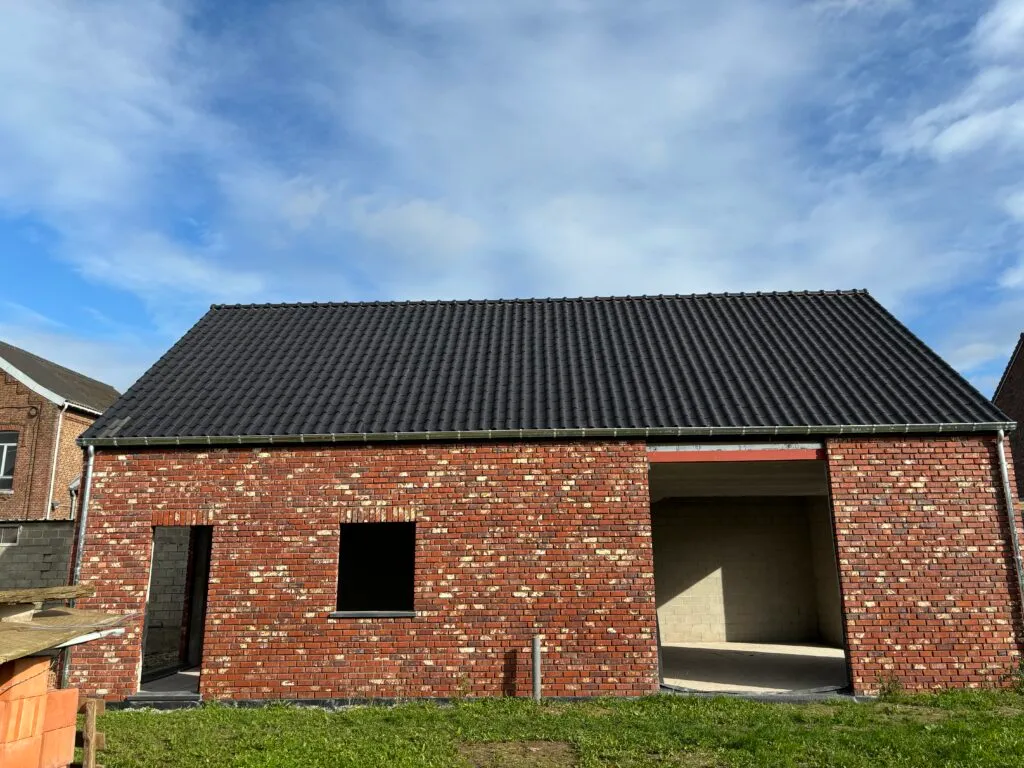 Nieuwbouw garage en paardenstal Borgloon